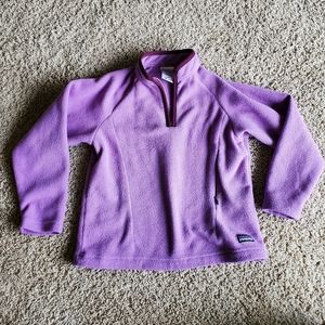 Girls Patagonia Half zip fleece